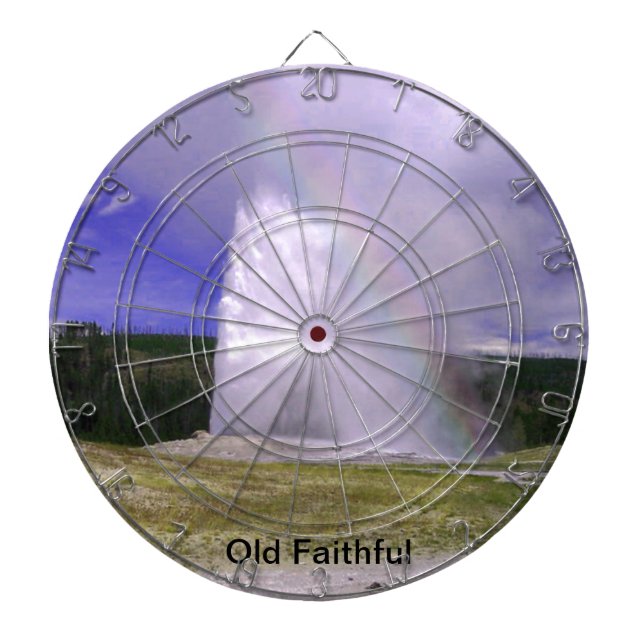 Gamla Faithful in Yellowstone nationalpark Piltavla (Framsidan)