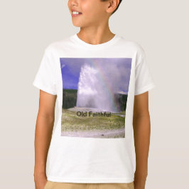 Gamla Faithful in Yellowstone nationalpark Tee Shirt