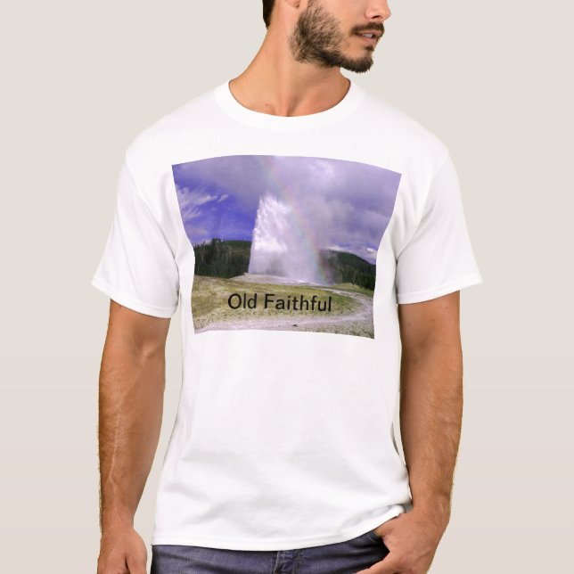 Gamla Faithful in Yellowstone nationalpark Tröja (Framsida)