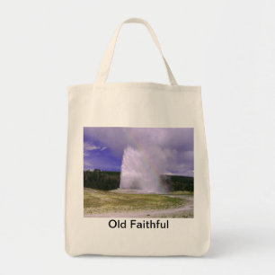Gamla Faithful in Yellowstone nationalpark Tygkasse