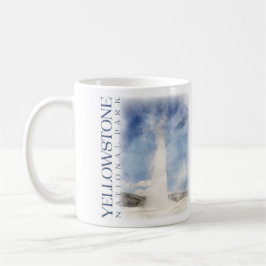 Gamla Faithful, Yellowstone National Park Coffee M Kaffemugg