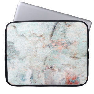 Gamla färg sömlösa griniga bakgrunden. Wall mönste Laptop Fodral