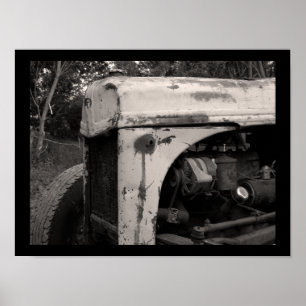 Gamla Farm Tractor Poster