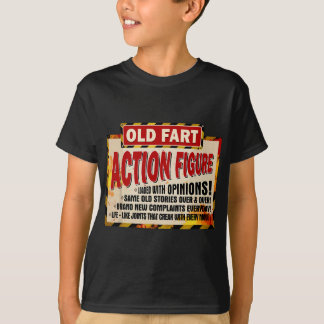 Gamla Fart Life Sized Action Figur - Lönndag T Shirt