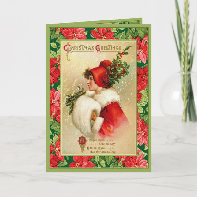 Gamla Fashienade julhälsningar Helgkort (Framsida)