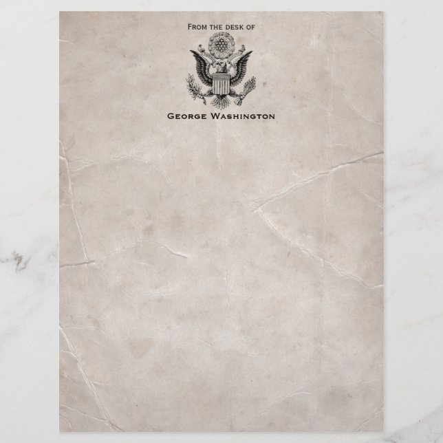 Gamla Fashioned American Jacka of Arm Letterhead (Framsida)