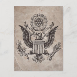 Gamla Fashioned American Jacka of Arm Postcard Vykort
