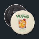 Gamla Fashioned Cocktail Bachelor Helg Flasköppnare<br><div class="desc">"Gamla Fashioned Bachelor Party" är en djärv och tidlös samling designad för ett helg av klassisk stil och oförglömlig roligt. Den här samlingen fångar den vintage som raffineras i en rik, en färg-palett som inspirerats av och som har en slående vattenfärg av en gammaldags cocktail. Perfekt för en grupp som...</div>