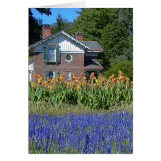 Gamla fashioned Garden (Vanderbilt Mansion)—Card Hälsningskort