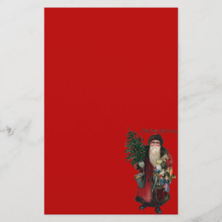 Gamla Fashioned Jultomten Brevpapper