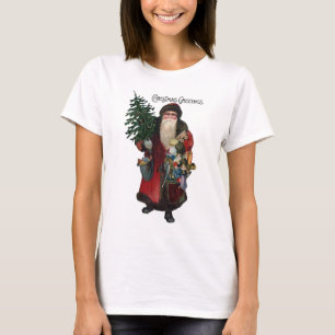 Gamla Fashioned Jultomten Tee Shirt