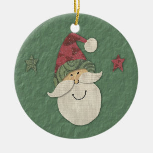 Gamla Fashioned Santa Ornament