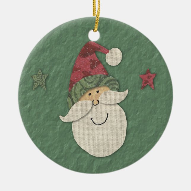 Gamla Fashioned Santa Ornament (Framsidan)