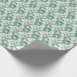 Gamla Fashioned Tapet Presentpapper