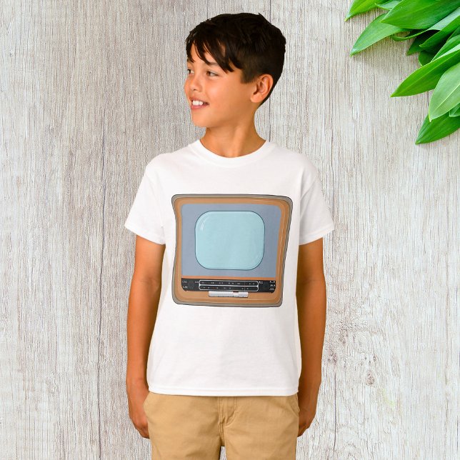 Gamla Fashioned Television Retro TV T-Shirt (Skapare uppladdad)
