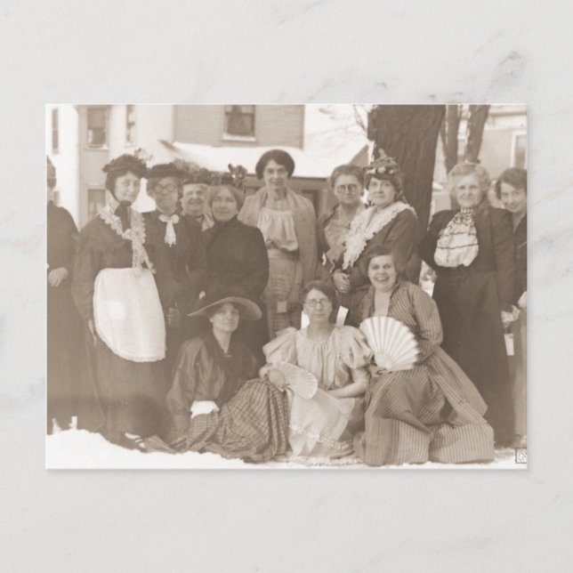 Gamla fashioned Victorian Women Era Vykort (Framsida)