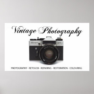 Gamla filmkameror poster