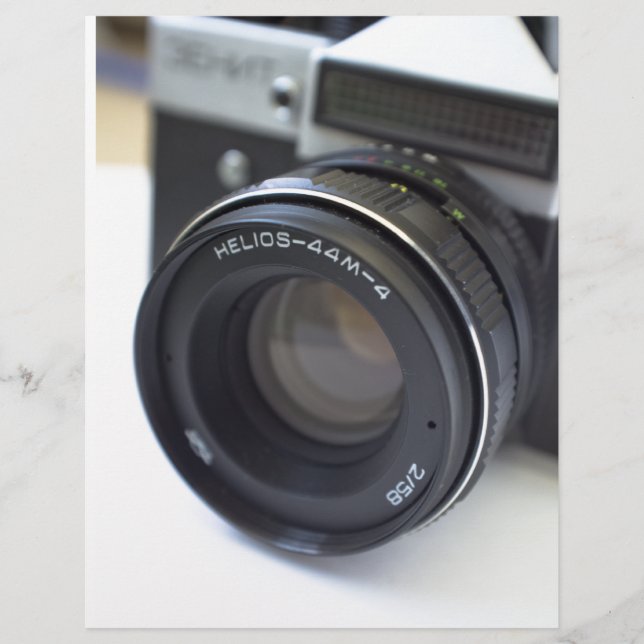 Gamla filmkameror reklamblad (Framsidan)