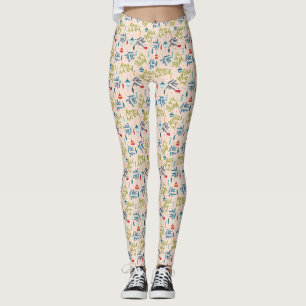 Gamla fjällande prydnadsföremål Hanging på Träd Leggings