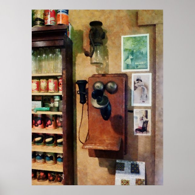 Gamla fjällande telefonnummer poster (Framsidan)