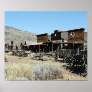 Gamla Fjärran Västern Poster