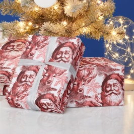 Gamla fjolatografen och renrött presentpapper