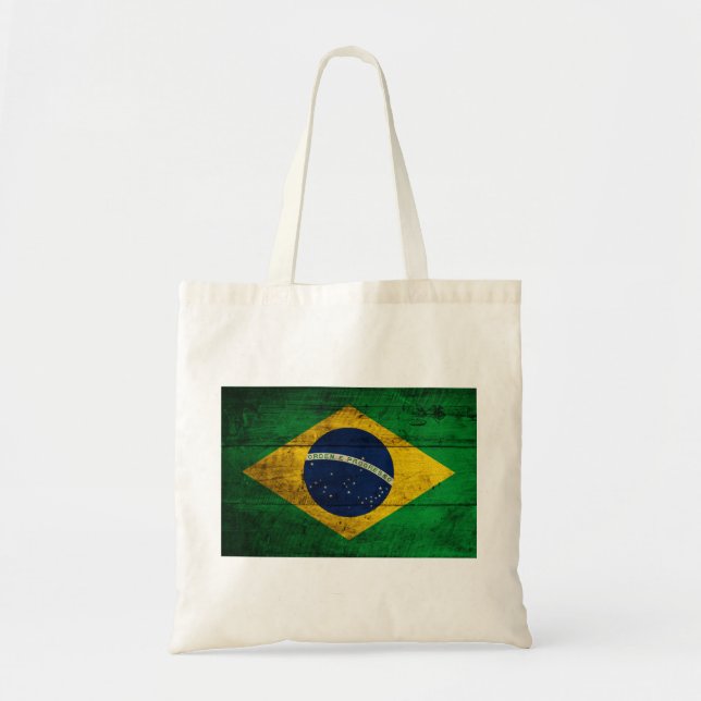 Gamla Flagga i Brasilien Tygkasse (Framsidan)