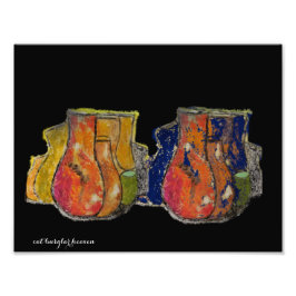 Gamla Flaskor Fototryck