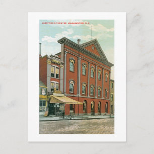 Gamla Fords teater, Washington, DC Vykort