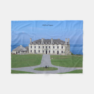Gamla Fort Niagara fleece filt