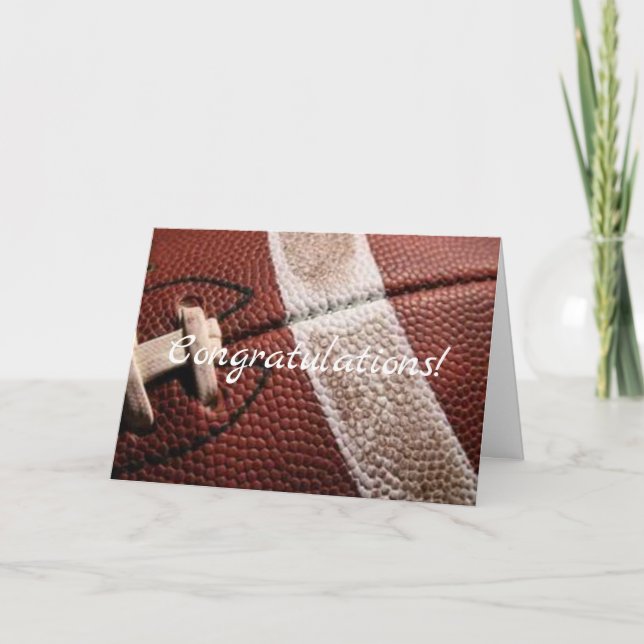 gamla fotboll gratulationer kort (Framsida)