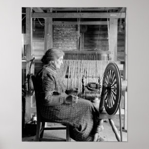 GAMLA FOTOGRAPH 1930S PINNING WEEL 1930S POSTER