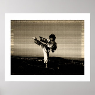 "Gamla foton" taekwondo poster
