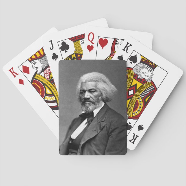 Gamla Fr3d3rick Bailey Douglas African Hero Casinokort (Baksidan)