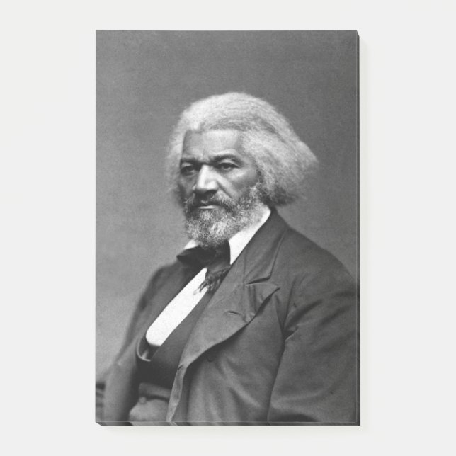 Gamla Fr3d3rick Bailey Douglas African Hero Post-it Block (Framsida)