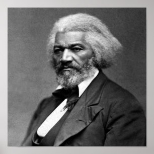 Gamla Fr3d3rick Bailey Douglas African Hero Poster