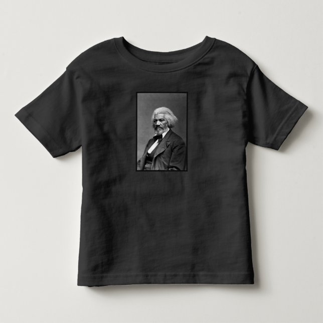 Gamla Fr3d3rick Bailey Douglas African Hero T Shirt (Framsida)