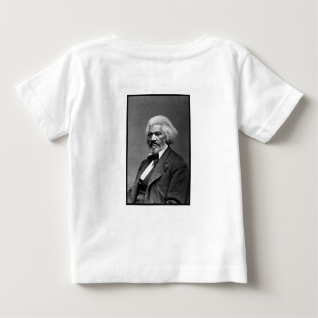 Gamla Fr3d3rick Bailey Douglas African Hero T Shirt (Baksida)