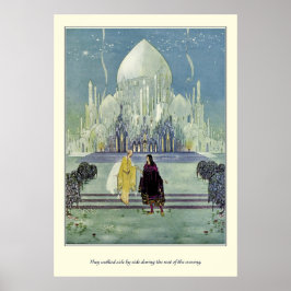Gamla Fransk Fairy Tales: De gick sida vid sida Poster