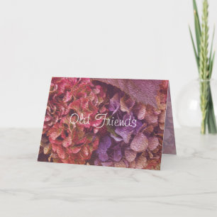 Gamla Friends Tapestry Hydrangeas gör ibland Kort