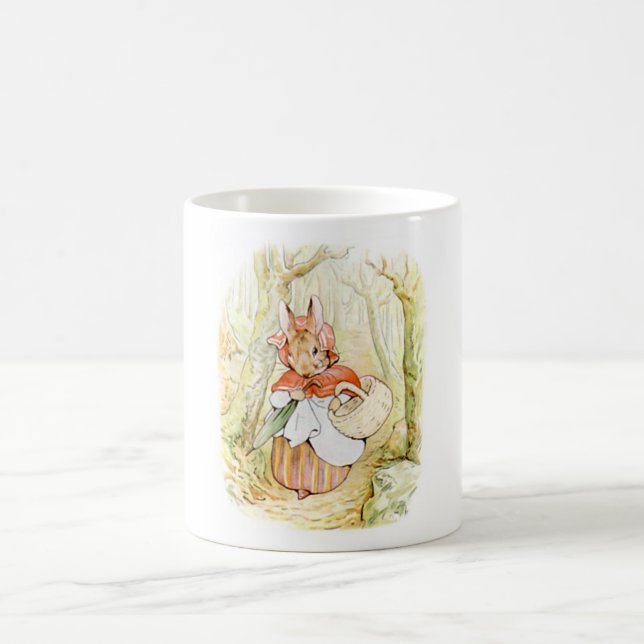 Gamla fru Rabbit (Little Red Riding Huva) (B Potte Kaffemugg (Center)