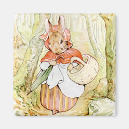 Gamla fru Rabbit (Little Red Riding Huva) (B Potte Magnet