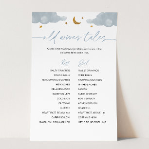 Gamla fruar pratar med Twinkle Star Baby Shower Ga
