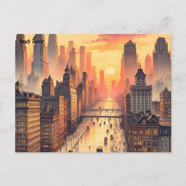 gamla Fulton vykort (Framsida)