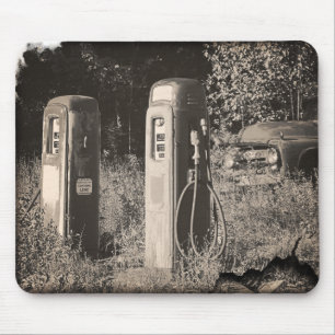 Gamla gasPumps Musmatta