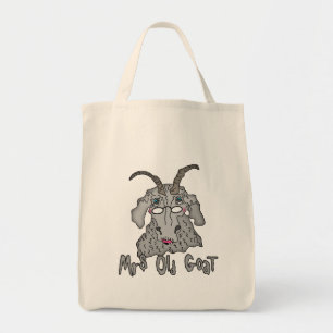 Gamla Goat Funny Tecknad Tygkasse
