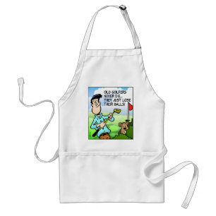 Gamla Golfer Förkläde