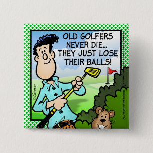 Gamla Golfer Knapp