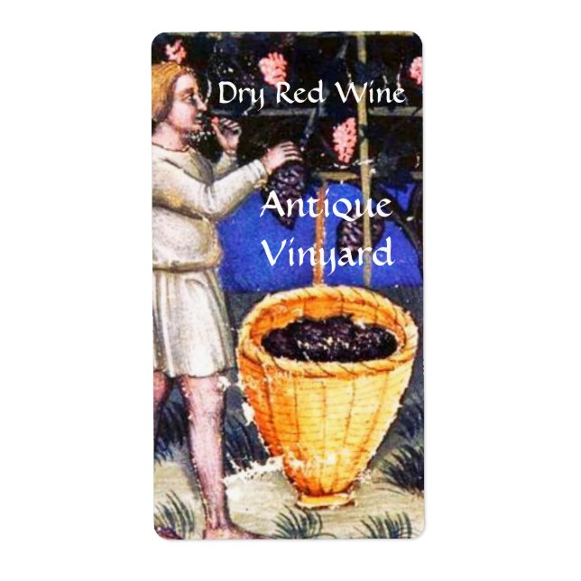 GAMLA GRAPE VINEYARD HARVEST FRAKTSEDEL (Framsidan)