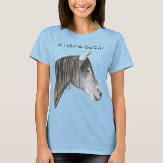 Gamla Grått Mare T Shirt
